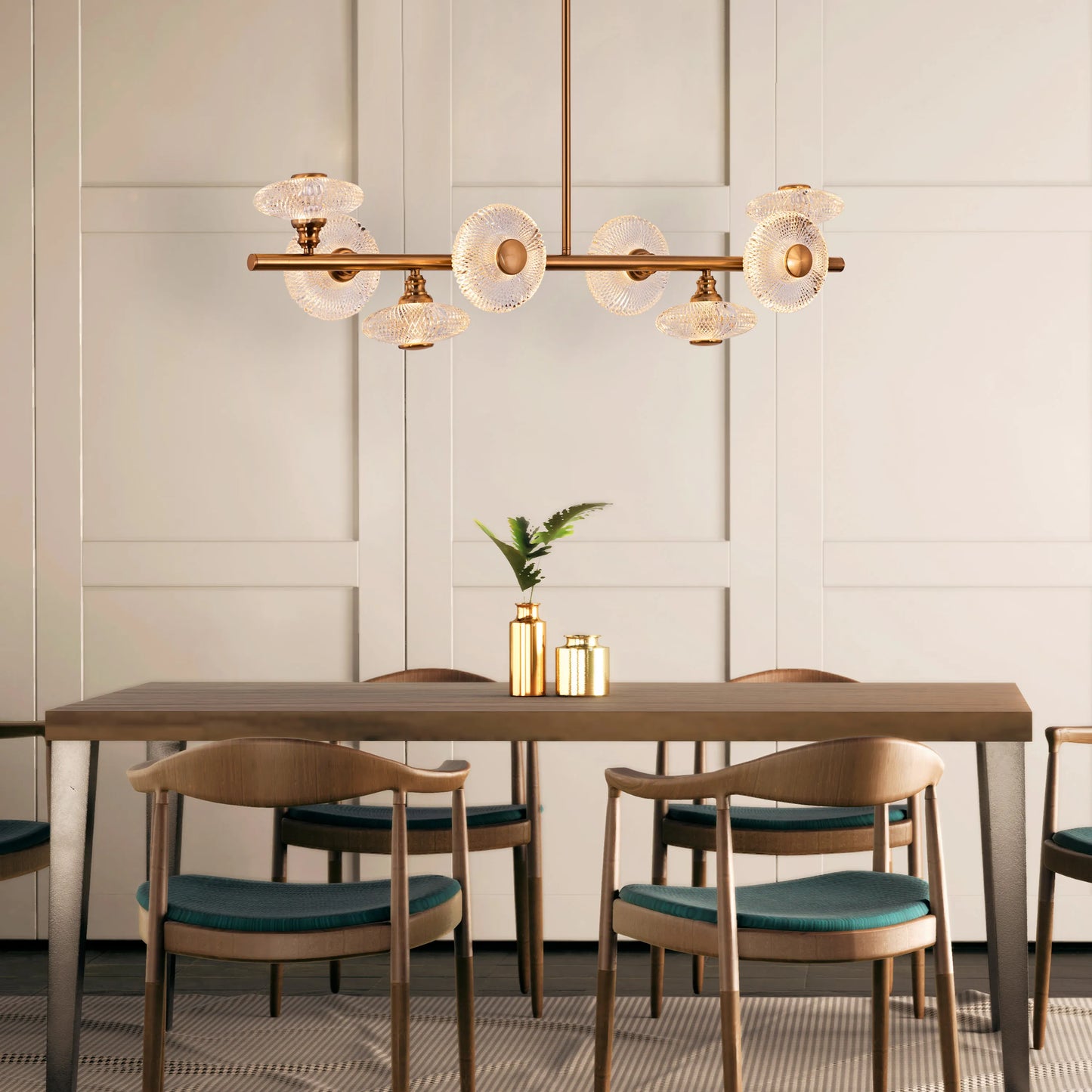 Symbols Of Love (Large, Gold) Chandelier