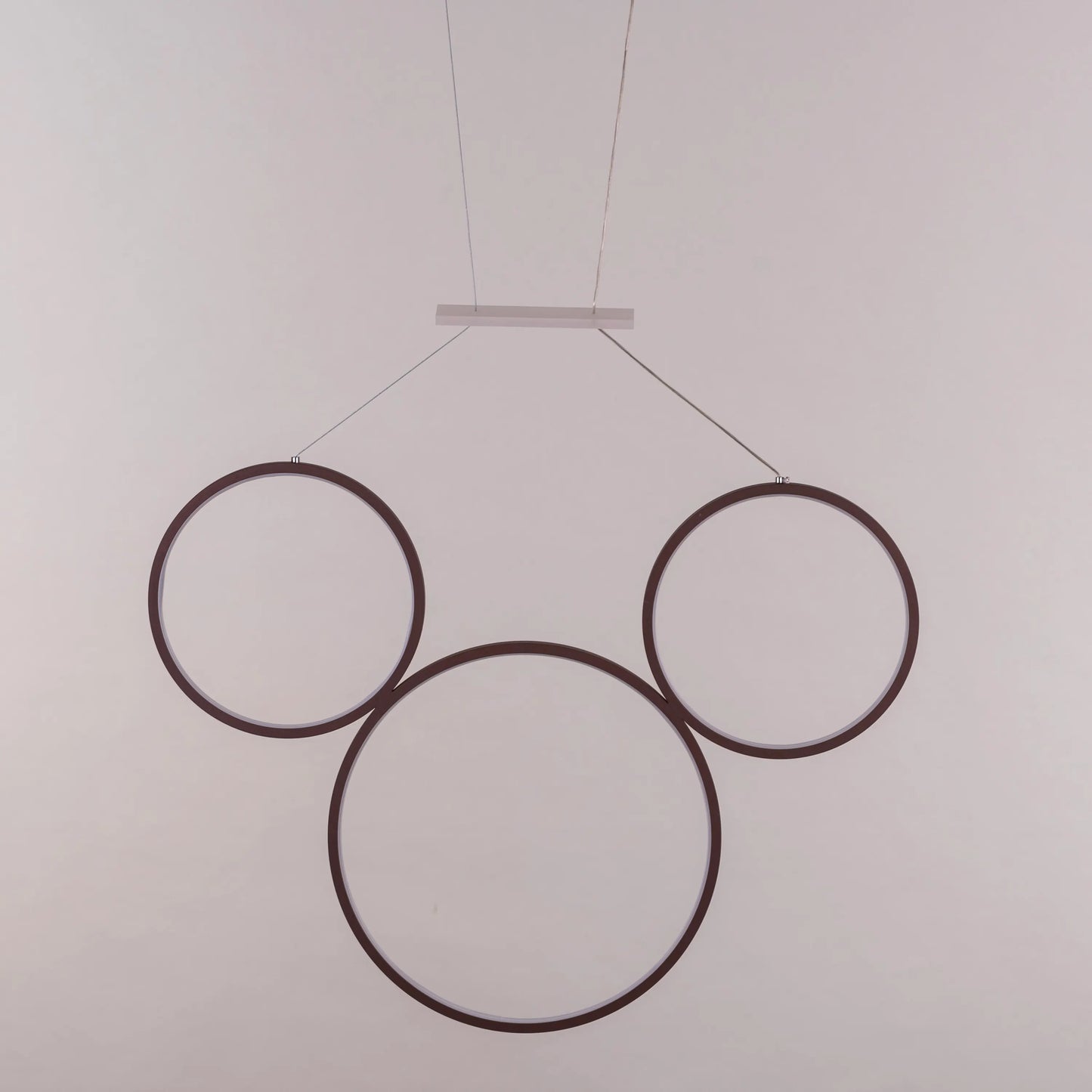 Mirage (Medium, Brown, Dimmable LED with Remote Control) Chandelier