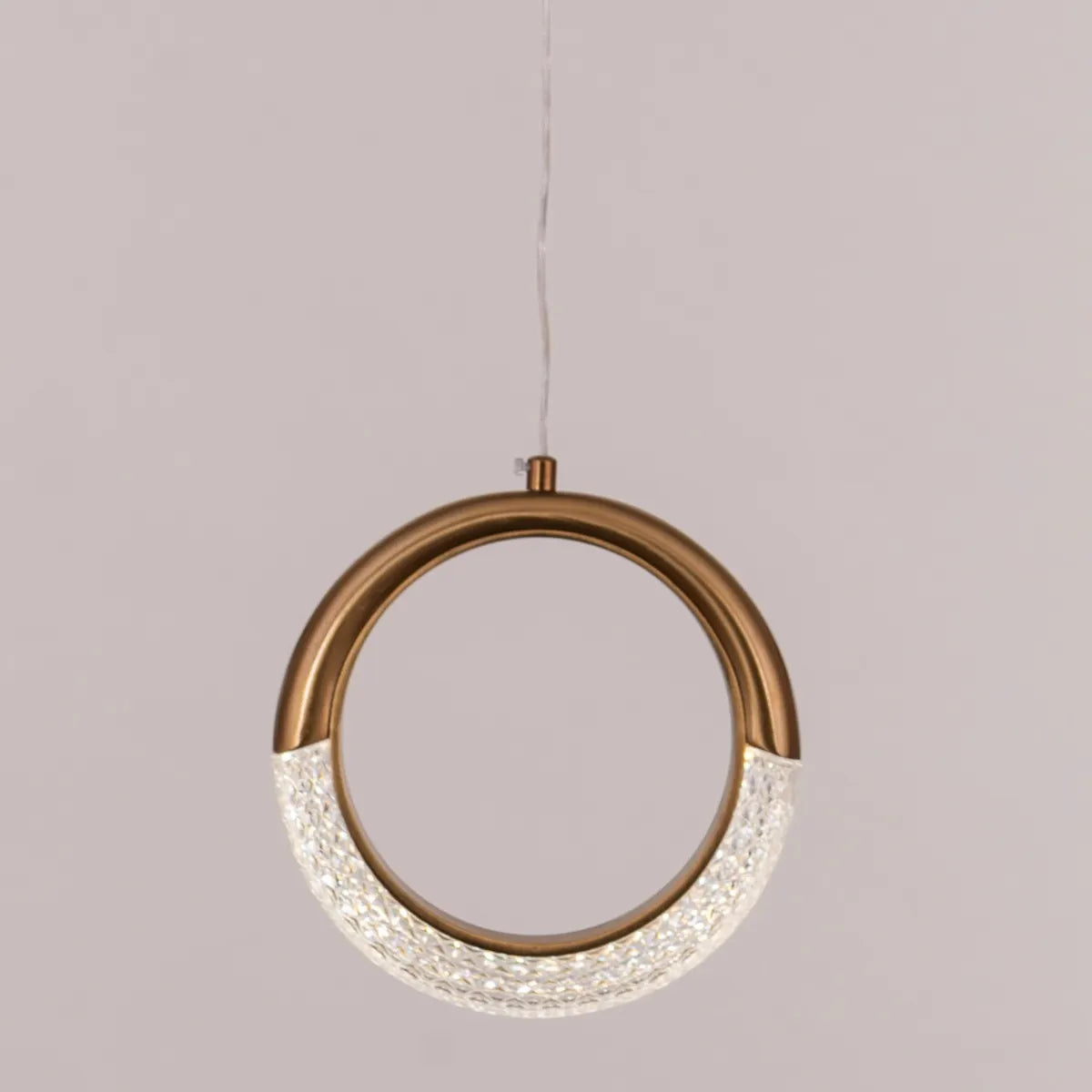 Lot To Unpack (Gold, 3 Color Dimmable LED with Remote Control) Pendant Light