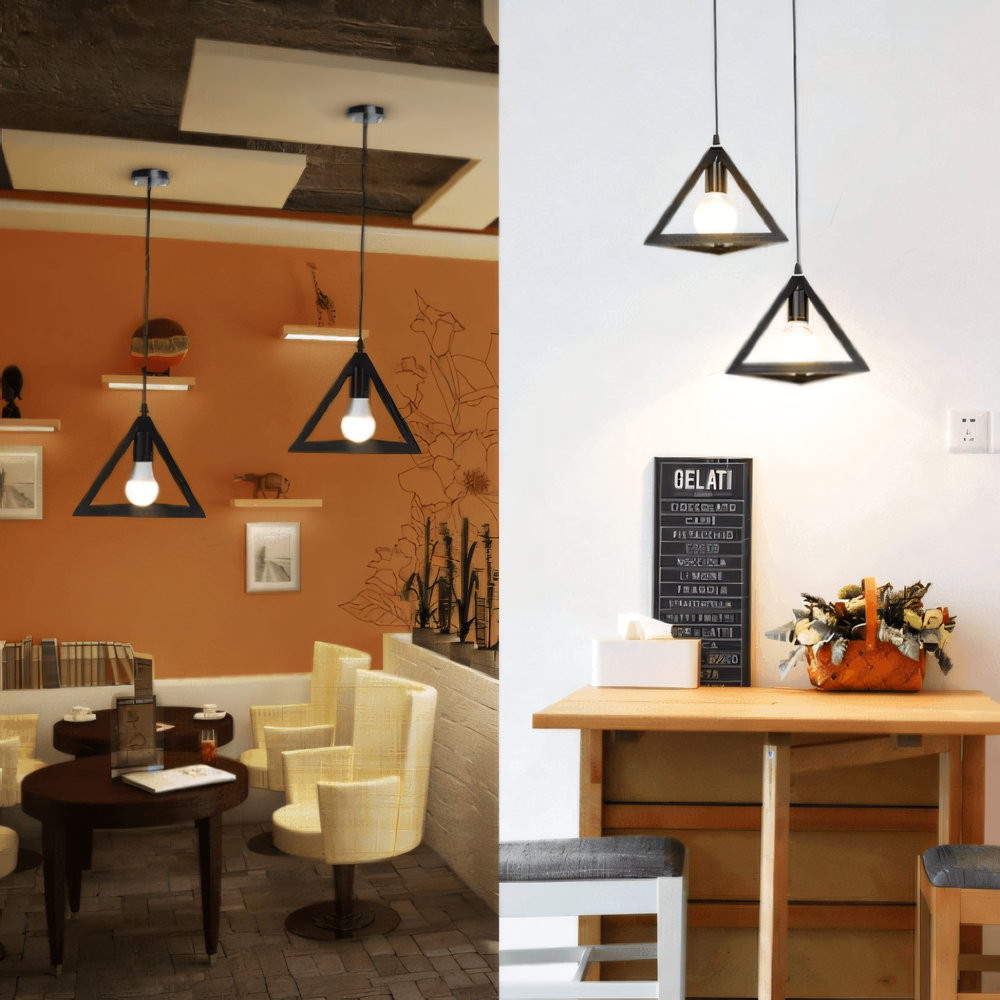 Mesmerizing hanging light that celebrates the union of nature and modernity