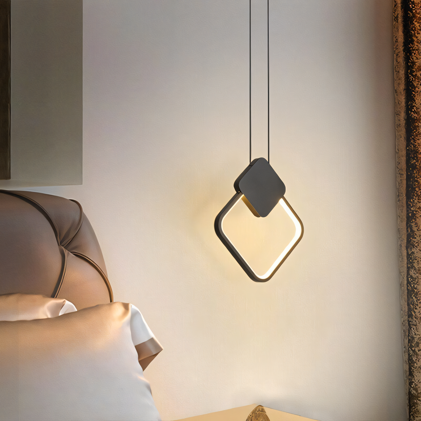 Timeless Beauty of the Modern Geometric Rhombus LED Pendant Light