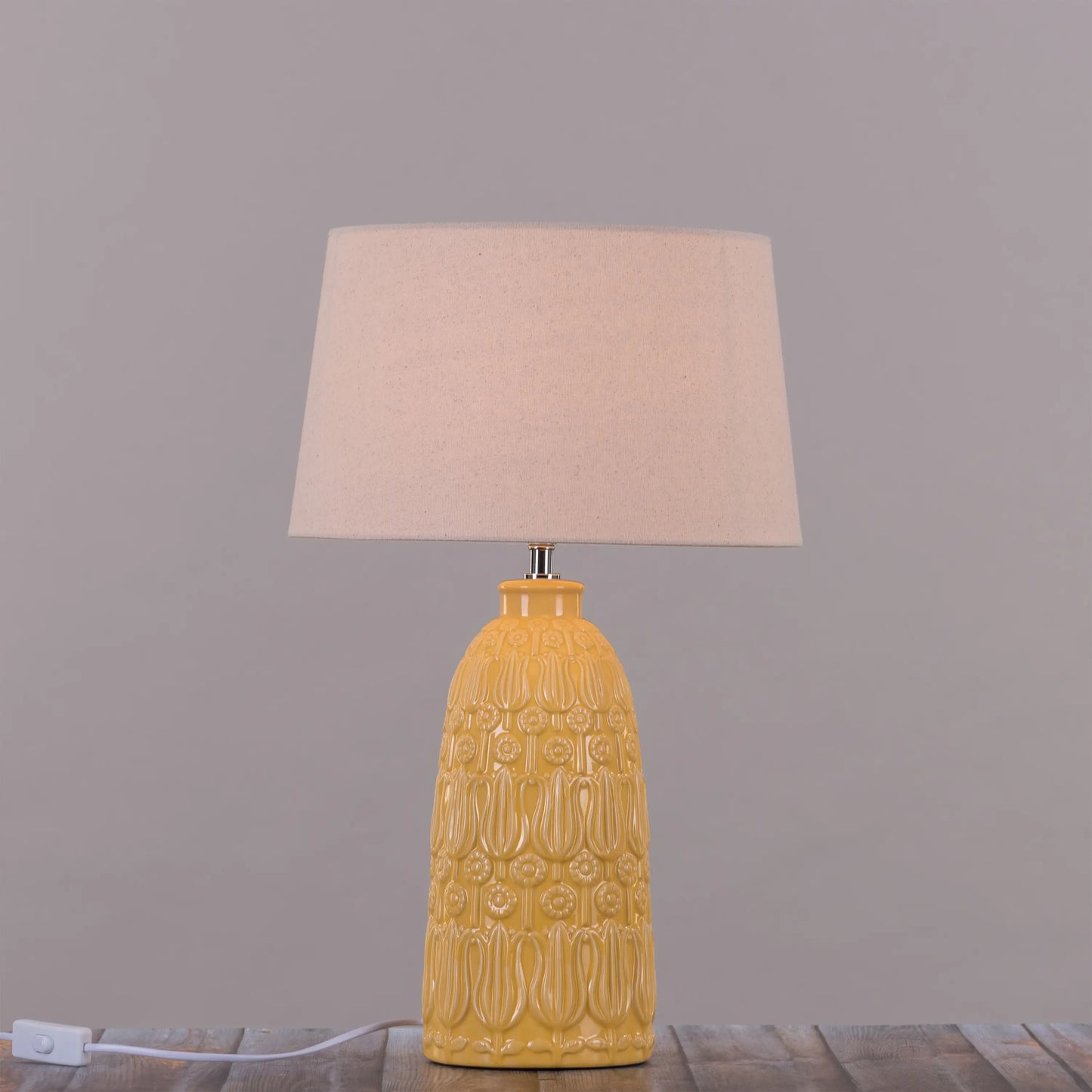 Captivating Yellow Lamp Design