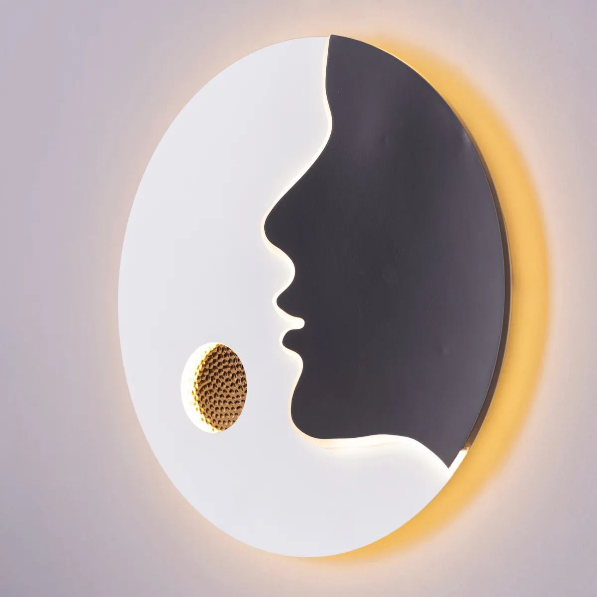 Who You Are Wall Light – minimalist and elegant wall light with a sleek design, providing soft ambient lighting for a refined and cozy atmosphere.