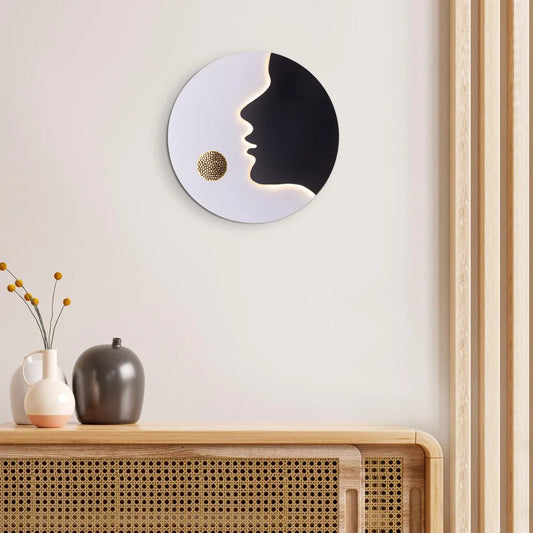 Who You Are Wall Light – minimalist and elegant wall light with a sleek design, providing soft ambient lighting for a refined and cozy atmosphere.