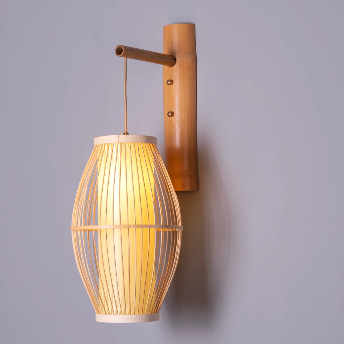 Hold Still Wooden Wall Light