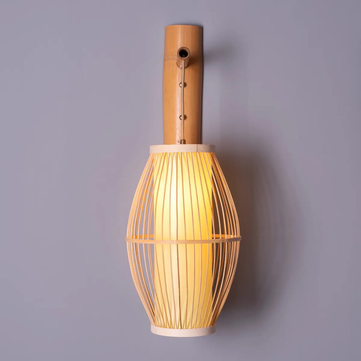 Hold Still Wooden Wall Light