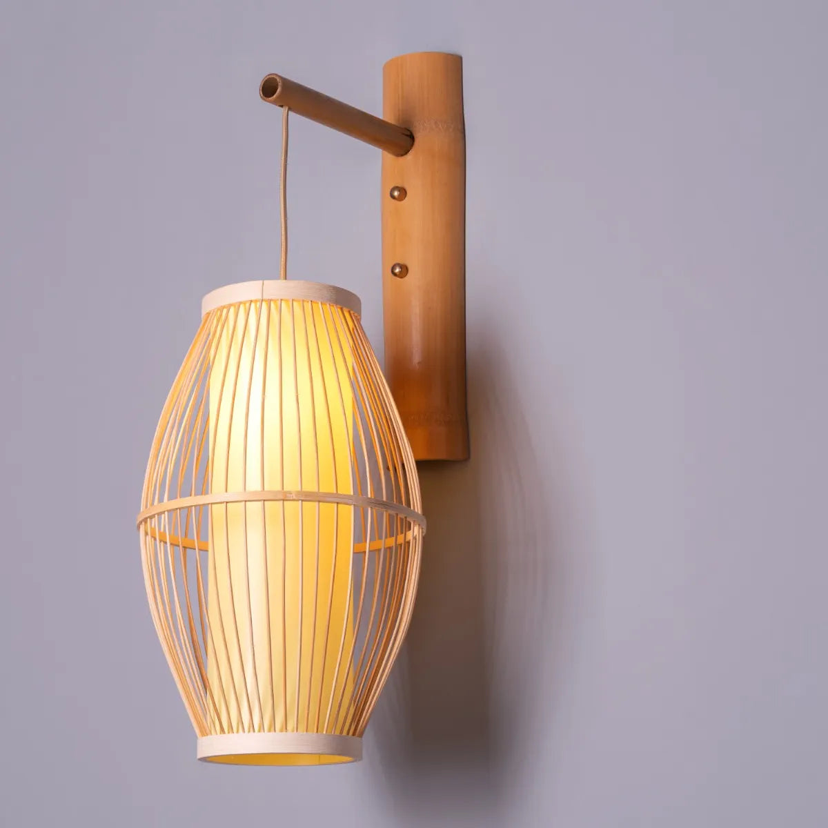 Hold Still Wooden Wall Light