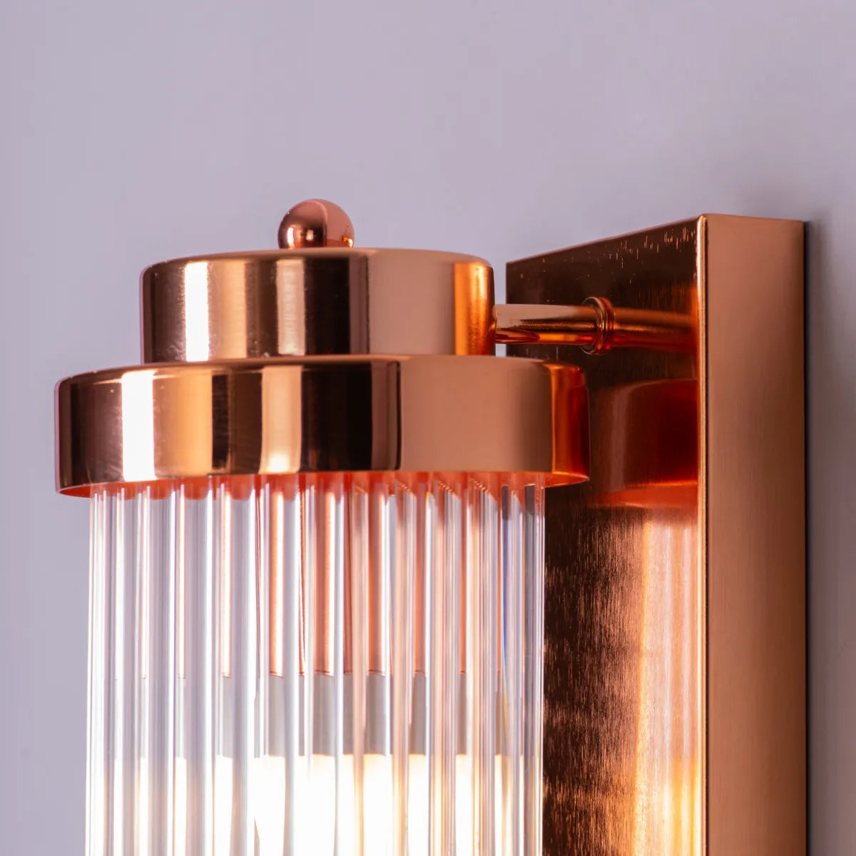 Dream On Glass Tube Wall Light – modern and elegant glass tube wall light fixture offering soft, ambient illumination to enhance any room’s decor.