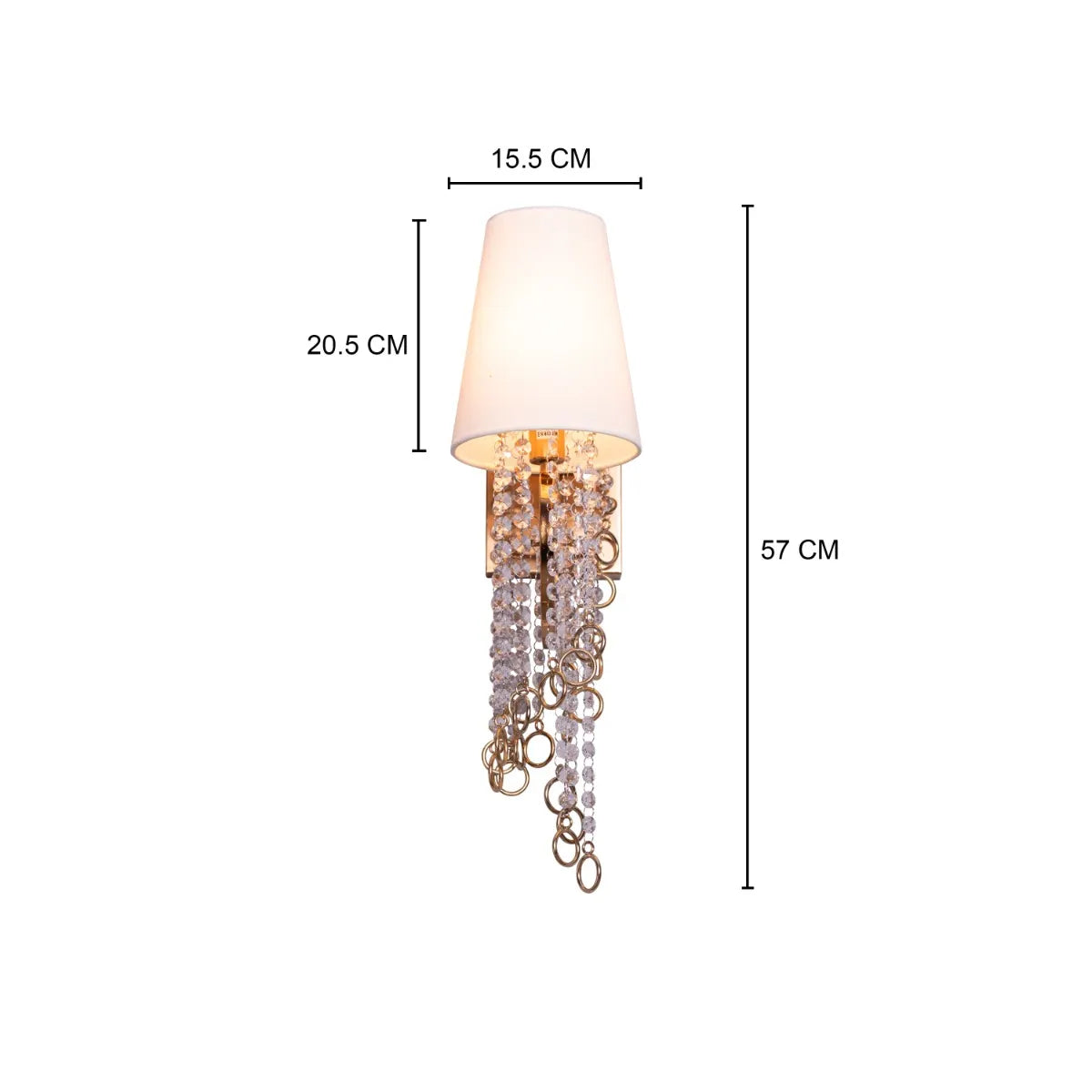 Myth & Magic Crystal Wall Light