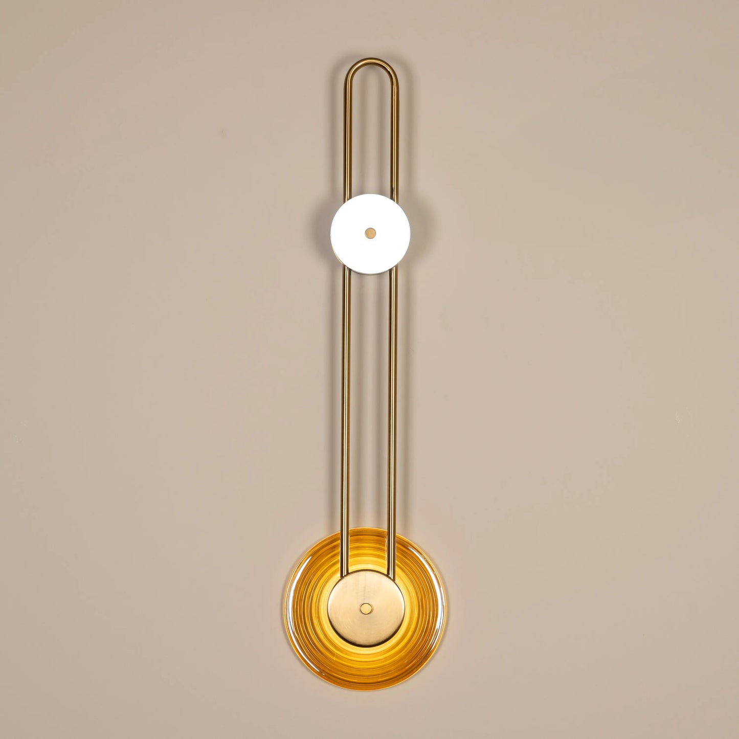 Sleek and minimalist wall light with adjustable color temperatures