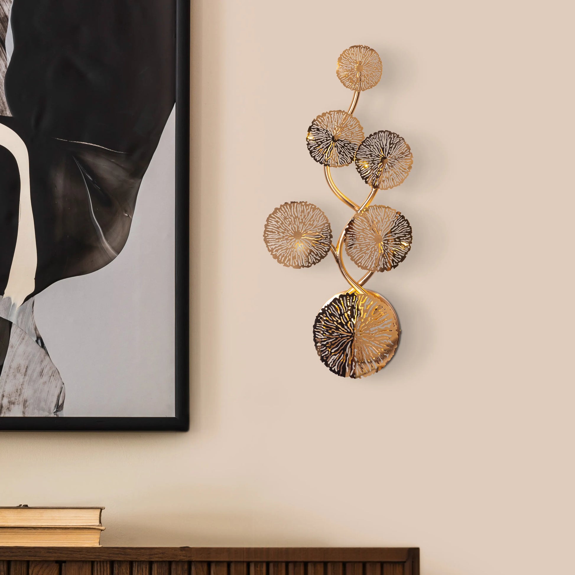 Unconventional Lighting Piece - The "Stop Dreaming" wall light, a statement piece that adds a touch of sophisticated elegance to any interior.