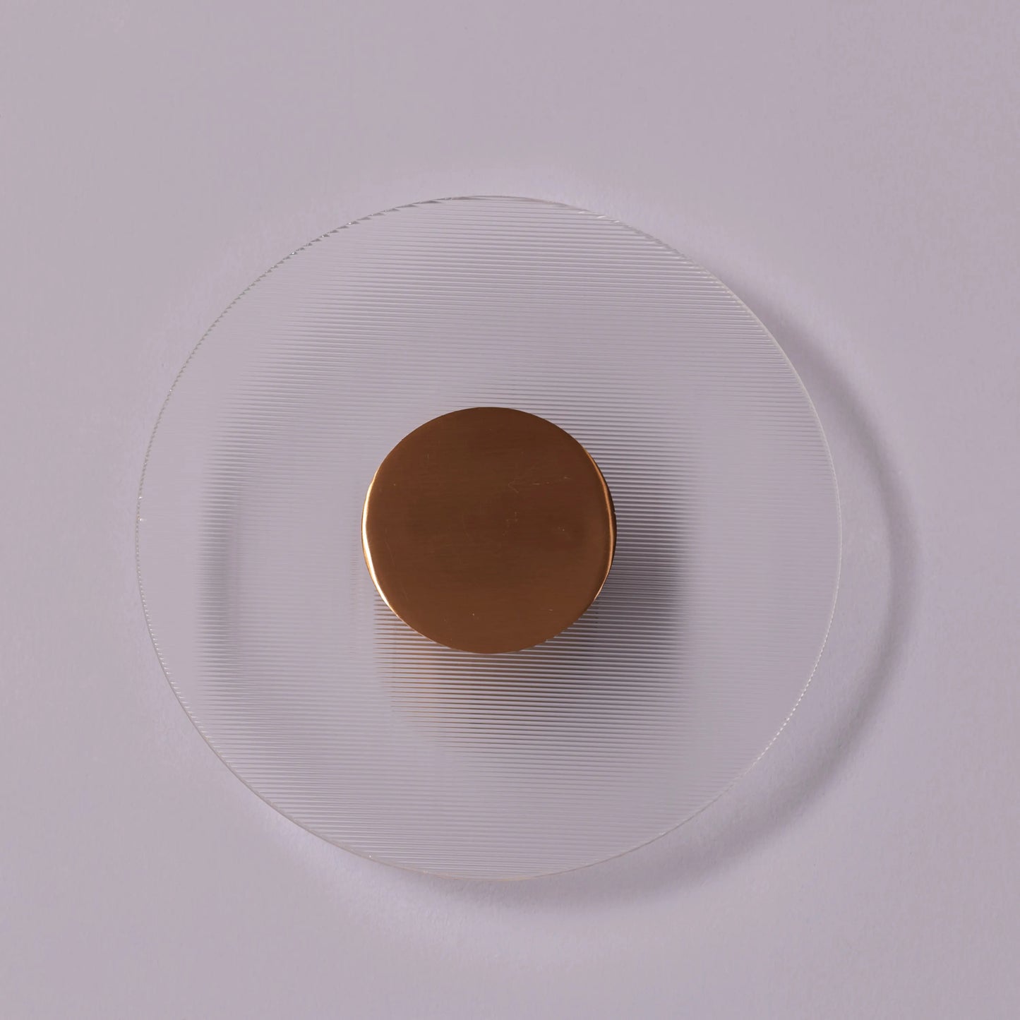 Read Me Down 3 Color LED Textured Glass Wall Light