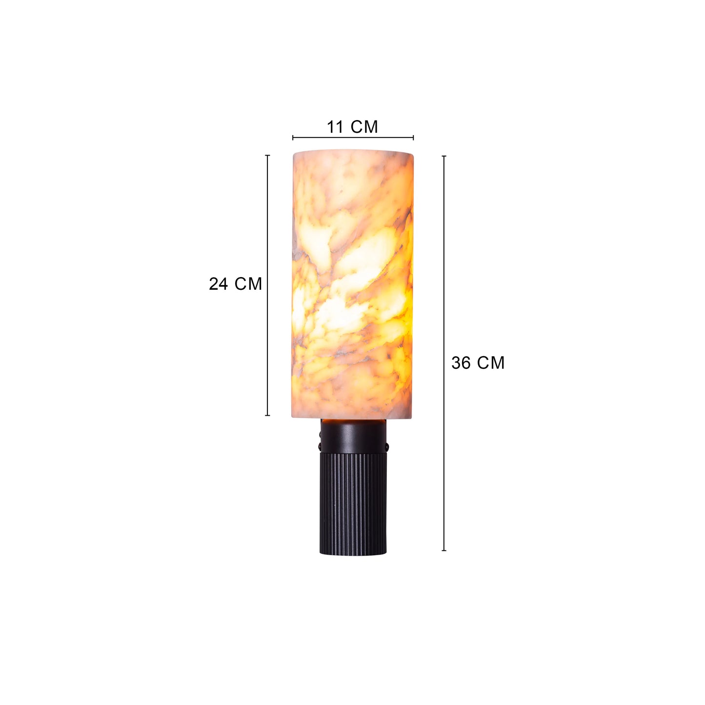 Sandstorm Alabaster Wall Light