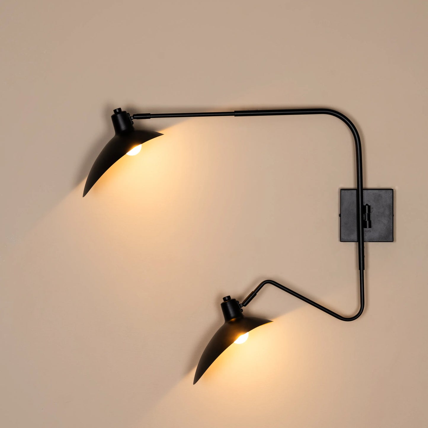 Midnight Proposal (Black) Wall Light