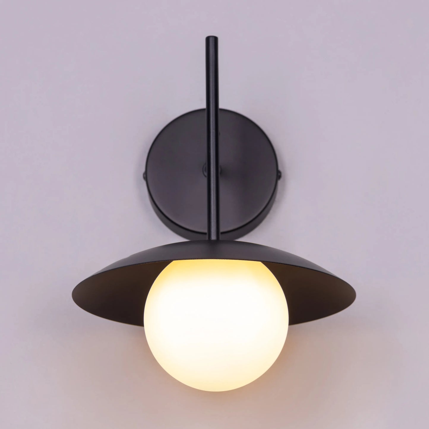 Why Not Me Frosted Glass Wall Light