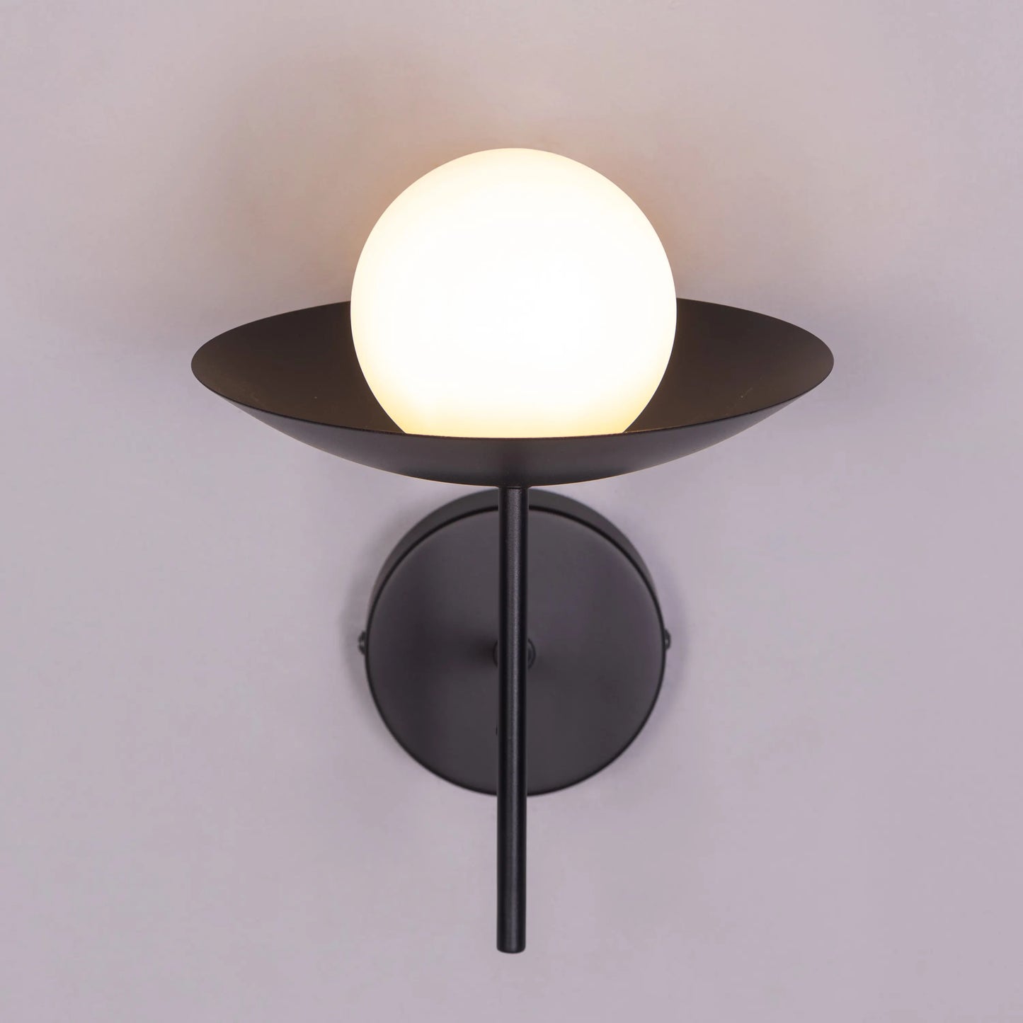 Why Not Me Frosted Glass Wall Light