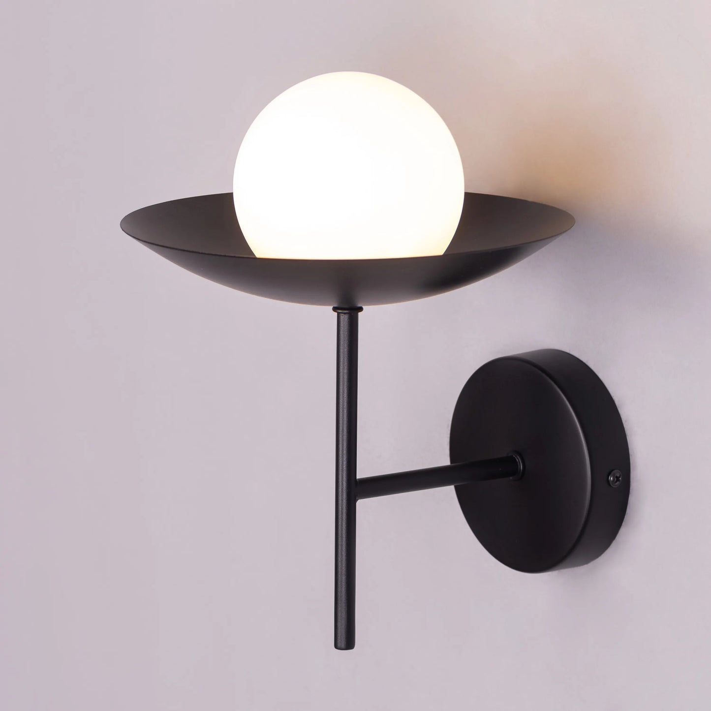 Why Not Me Frosted Glass Wall Light