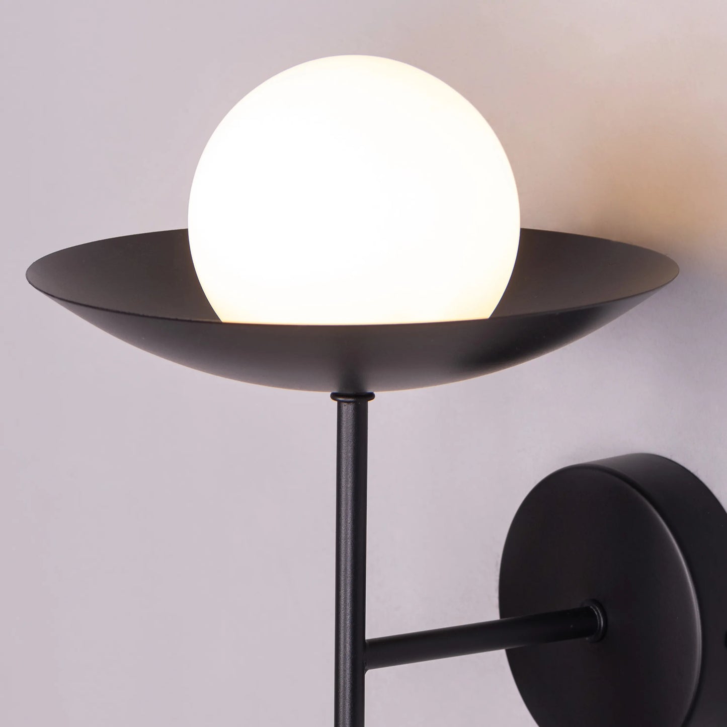 Why Not Me Frosted Glass Wall Light