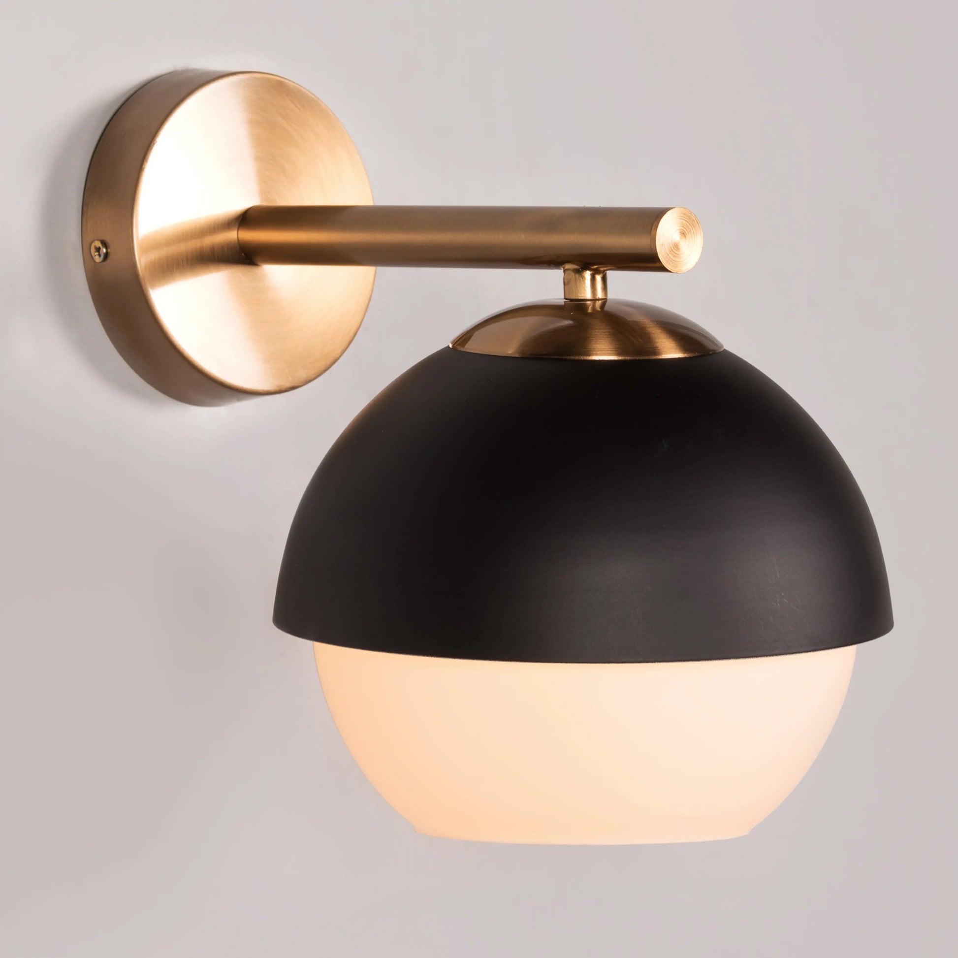 Addiction Wall Light mounted on contemporary wall, featuring bold architectural design and dramatic form, creating sophisticated ambient lighting in modern interior setting