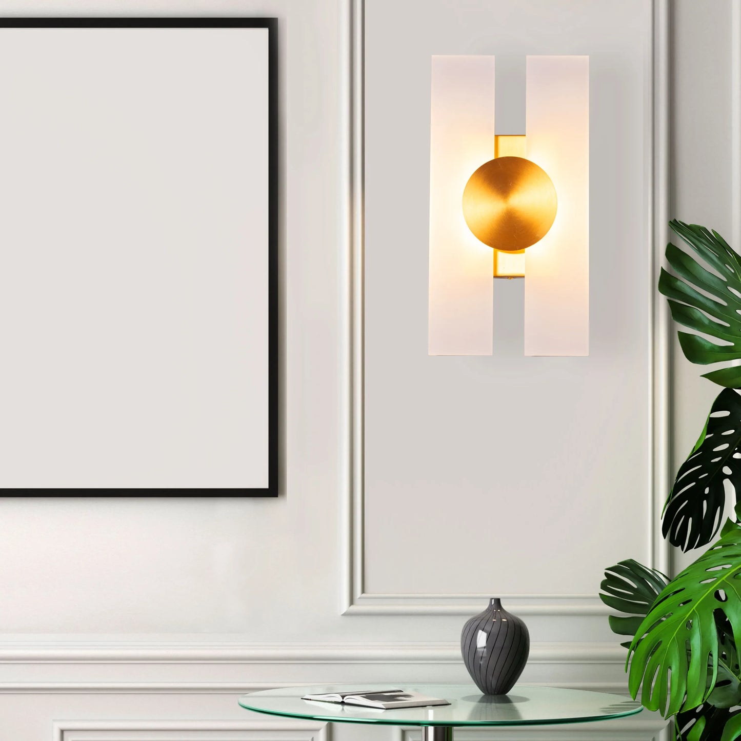 Gold Spot Wall Light - Luxurious minimalist wall sconce featuring premium gold finish and precise spotlight design, creating focused illumination for sophisticated interiors