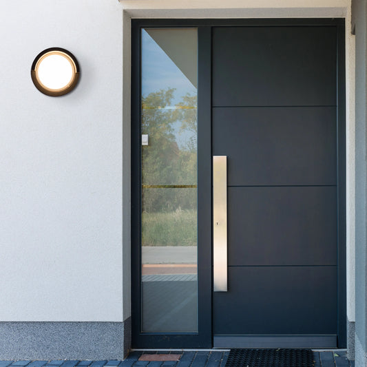 Fade Away Outdoor Wall Light – sleek, modern wall light with IP65 weatherproof rating, energy-efficient LED technology, perfect for illuminating outdoor spaces with a soft, even glow.