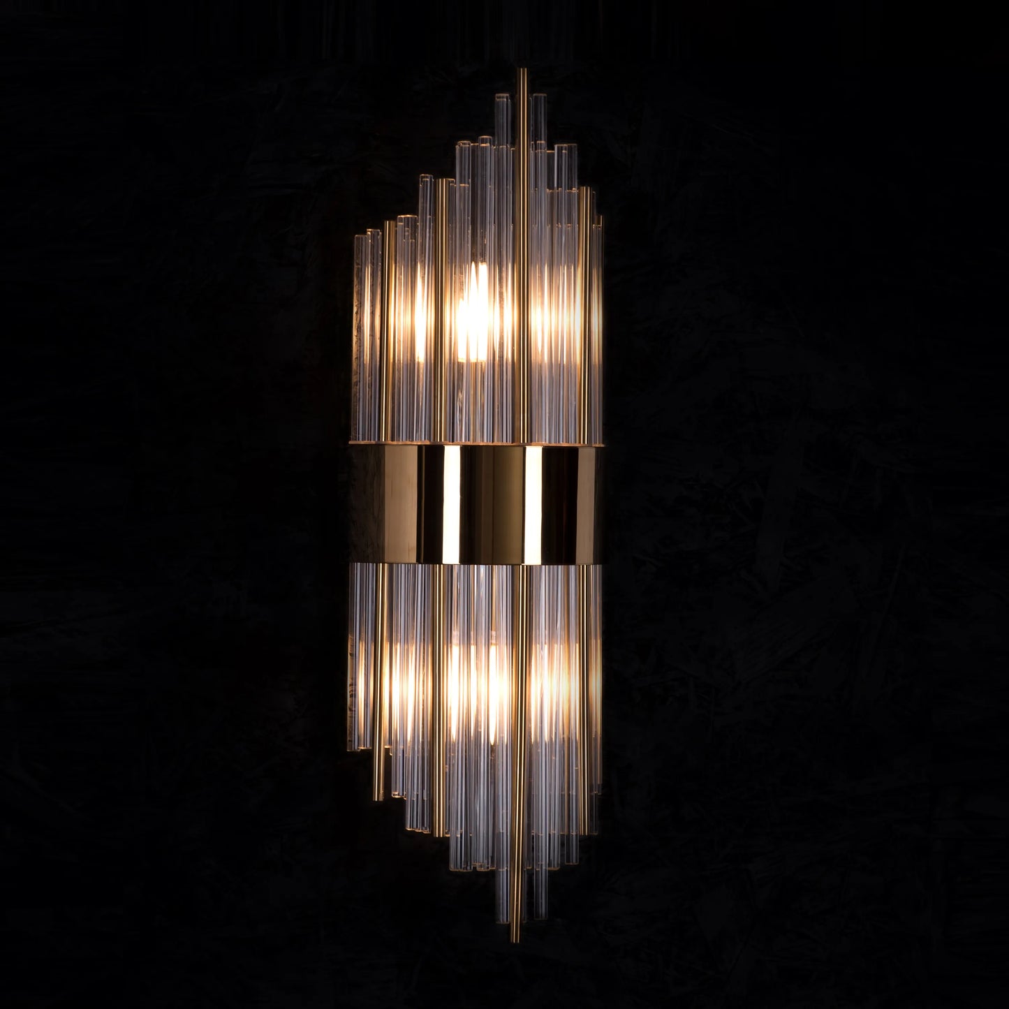 Carry My Heart Glass Tube Wall Light