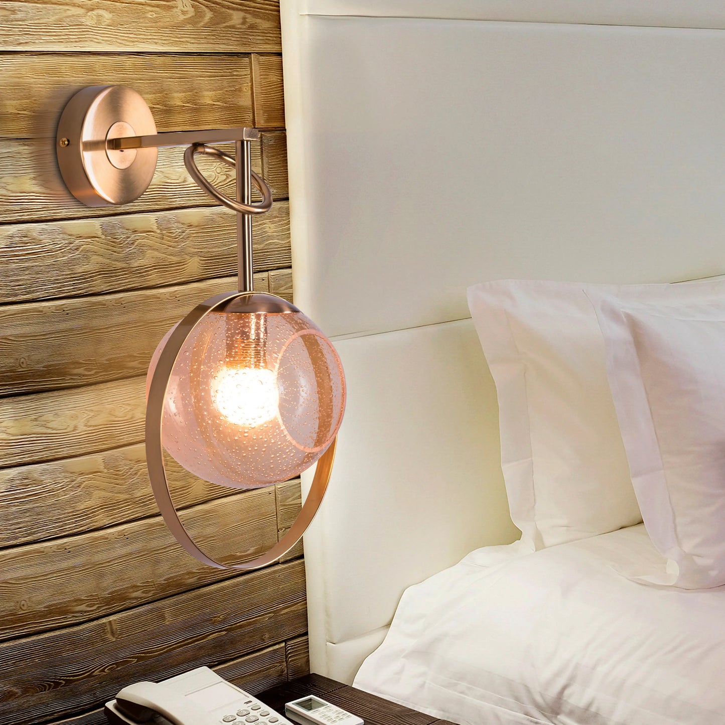 Style Icon Glass Wall Light - Elegant and timeless wall lighting fixture featuring a sleek, cylindrical glass diffuser that houses the integrated LED light source, accentuated by a metal housing in a range of sophisticated finishes.