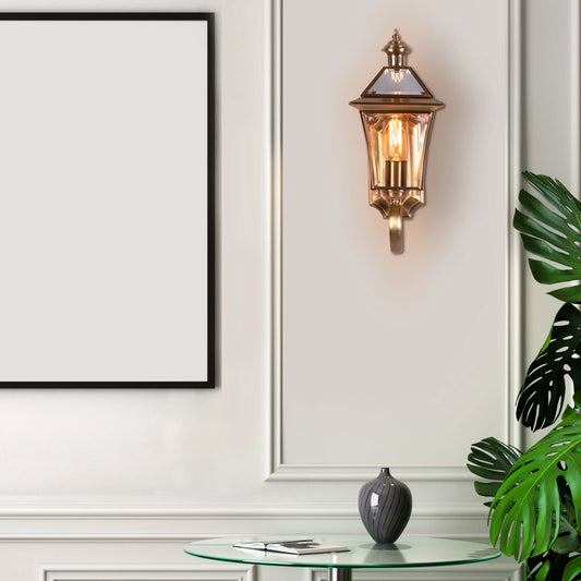 Moth To A Flame Indoor Shade Area Wall Light