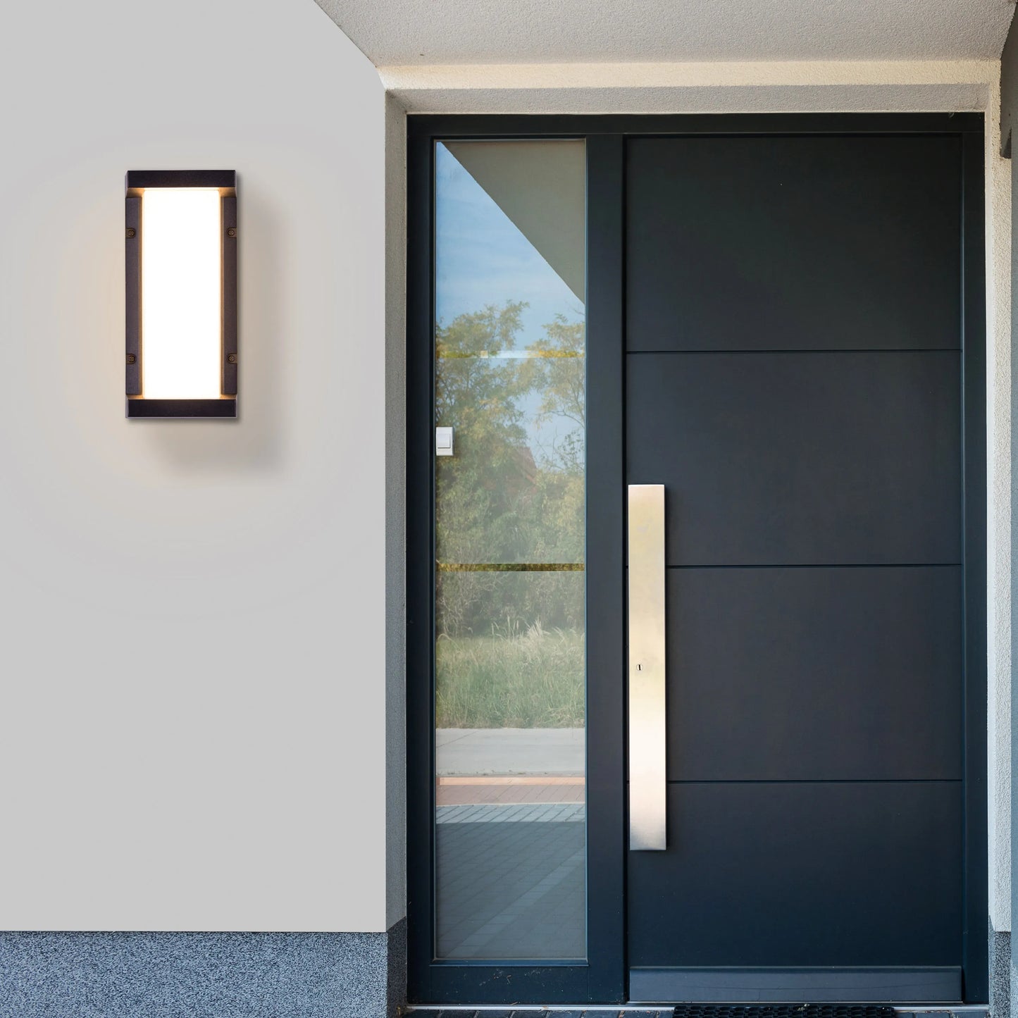 Come Alive Outdoor Wall Light – Sleek, modern LED wall light designed for energy-efficient outdoor illumination with durable, weather-resistant construction.