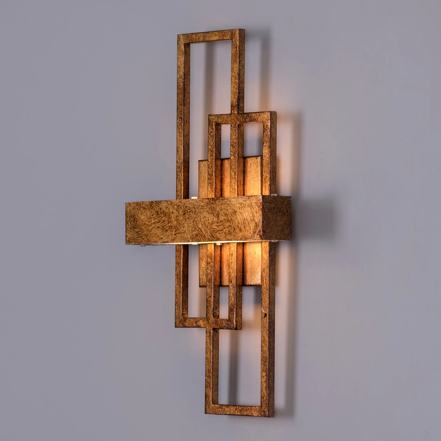 Never Gets Old Foil Wall Light – a modern wall light with a unique foil texture, offering ambient lighting perfect for adding elegance and warmth to living rooms, bedrooms, and hallways.