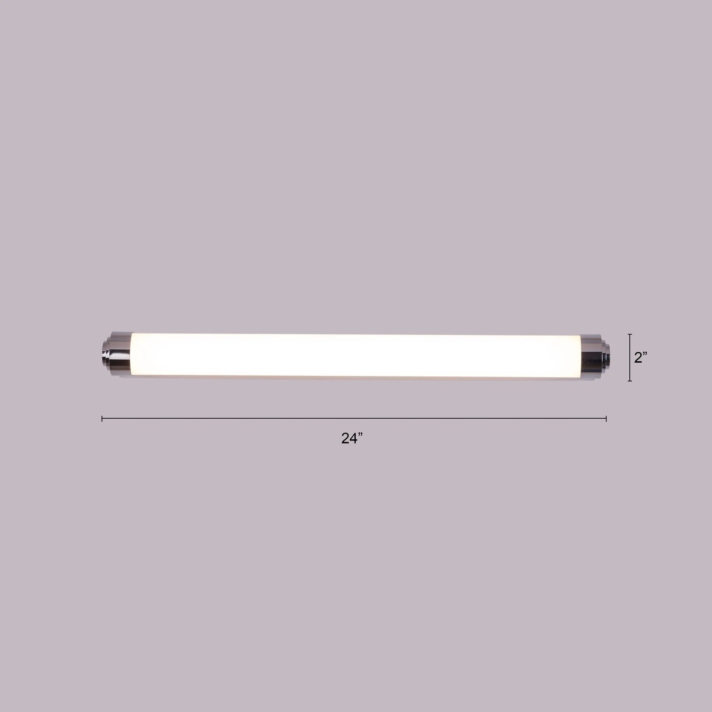 Vanity No More Stainless Steel Vanity Light