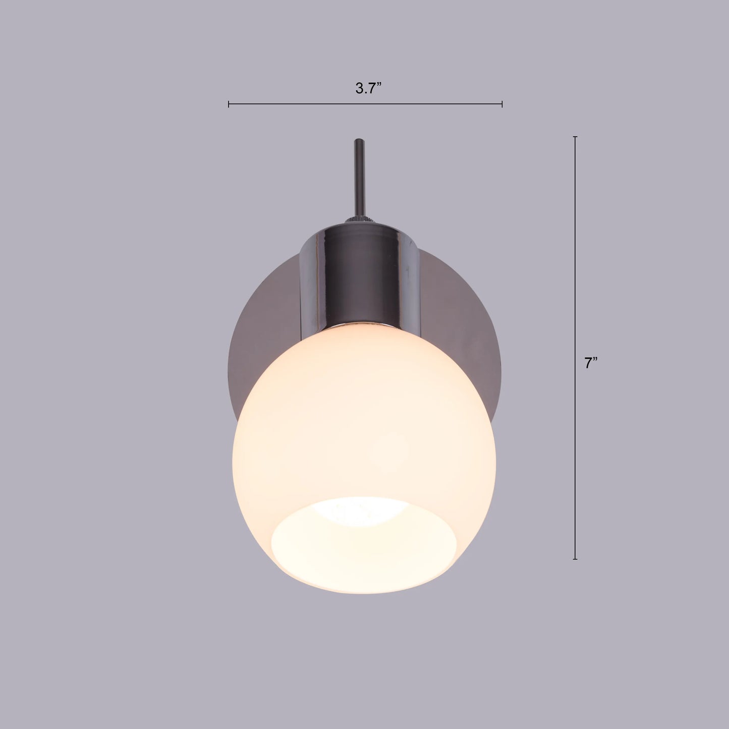 Take The Lead Stainless Steel Vanity Light