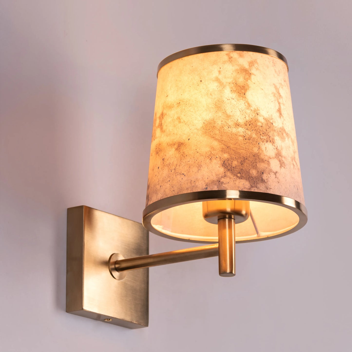 Clean Slate Stone Veneer Wall Light
