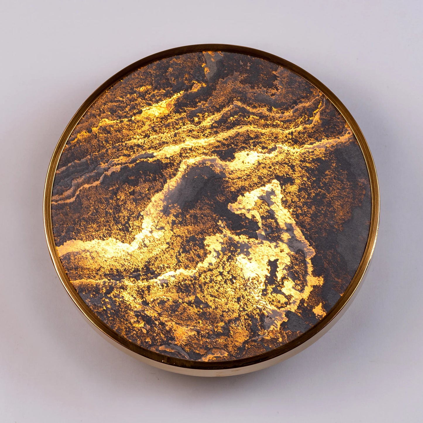 Slate Abate Stone Veneer Wall Light