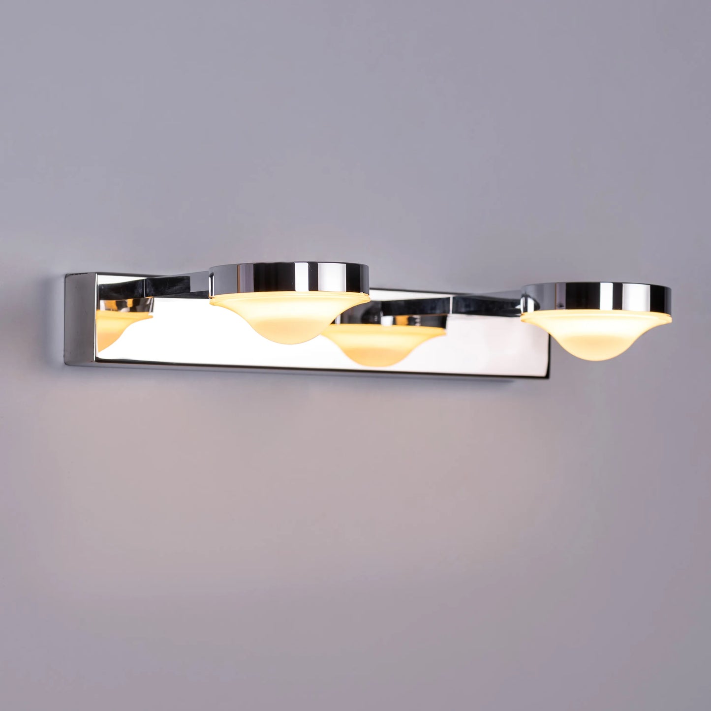 Quiet Dawn Stainless Steel Vanity Light