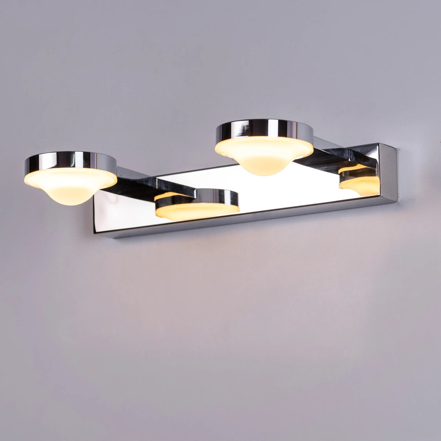 Quiet Dawn Stainless Steel Vanity Light