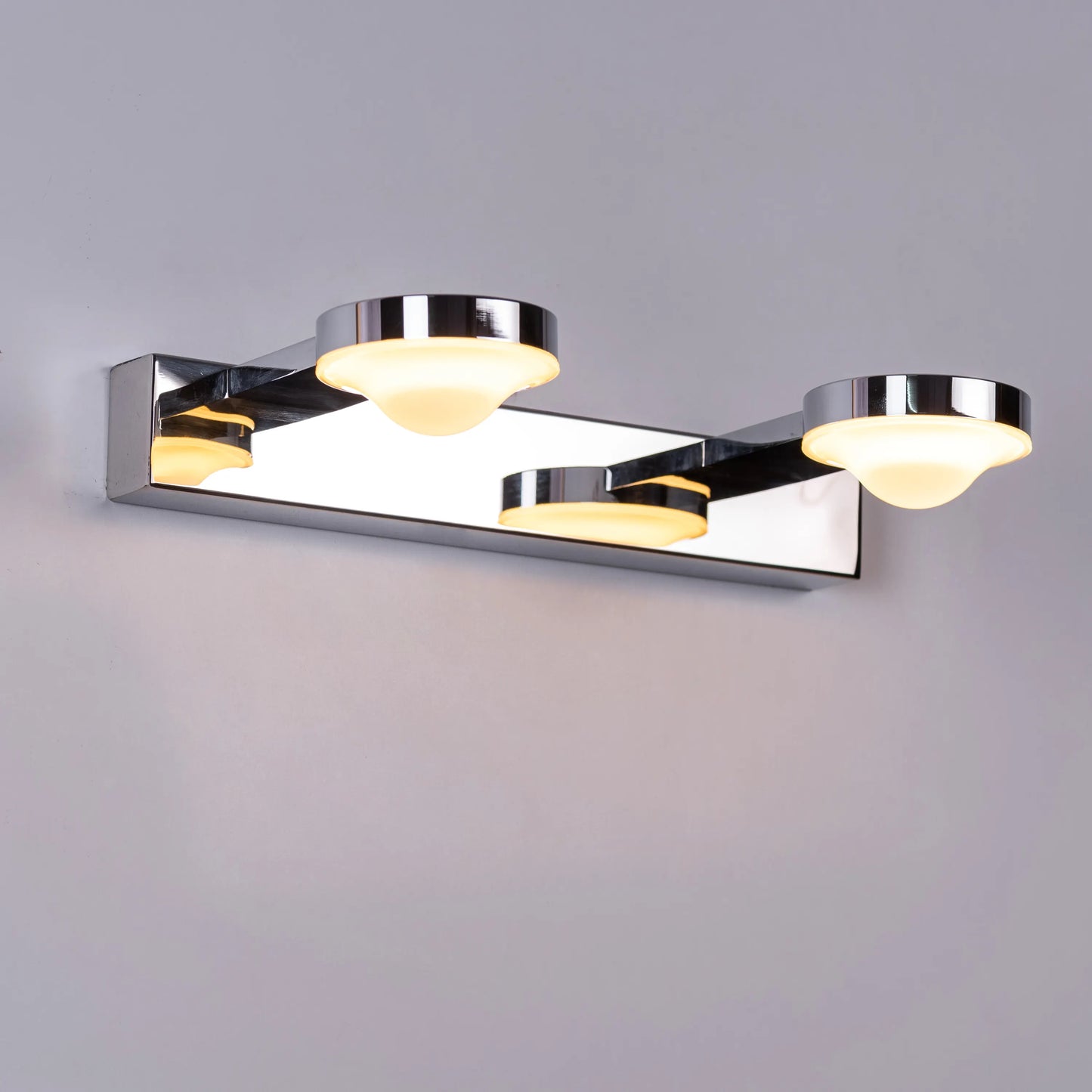 Quiet Dawn Stainless Steel Vanity Light
