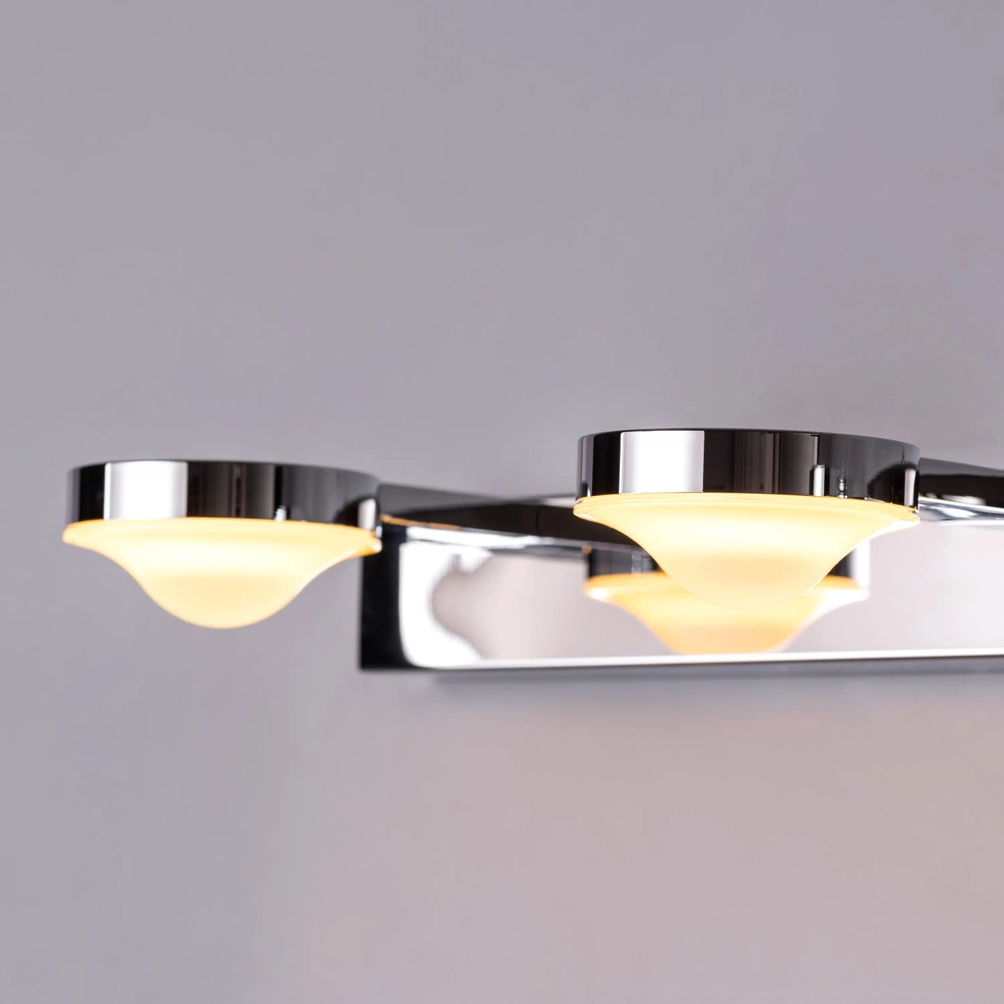 Quiet Dawn Stainless Steel Vanity Light