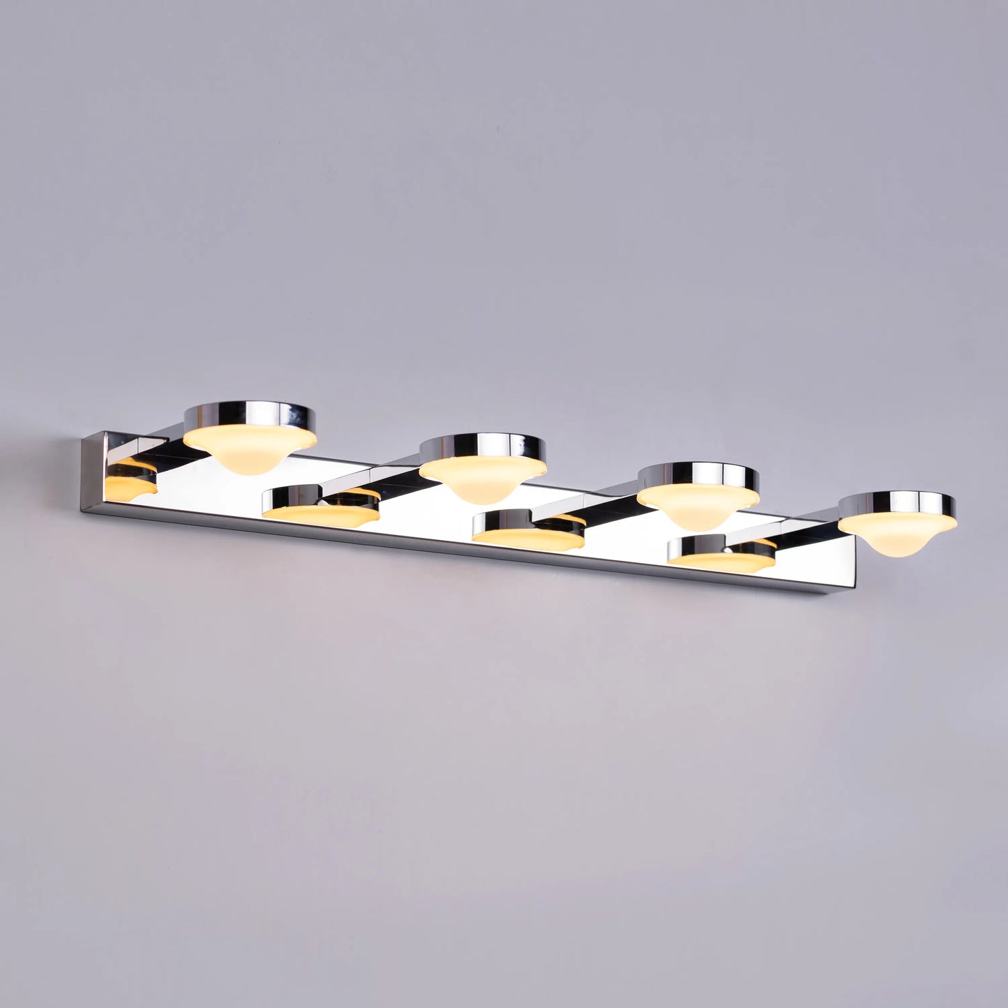 Quiet Dawn Stainless Steel Vanity Light