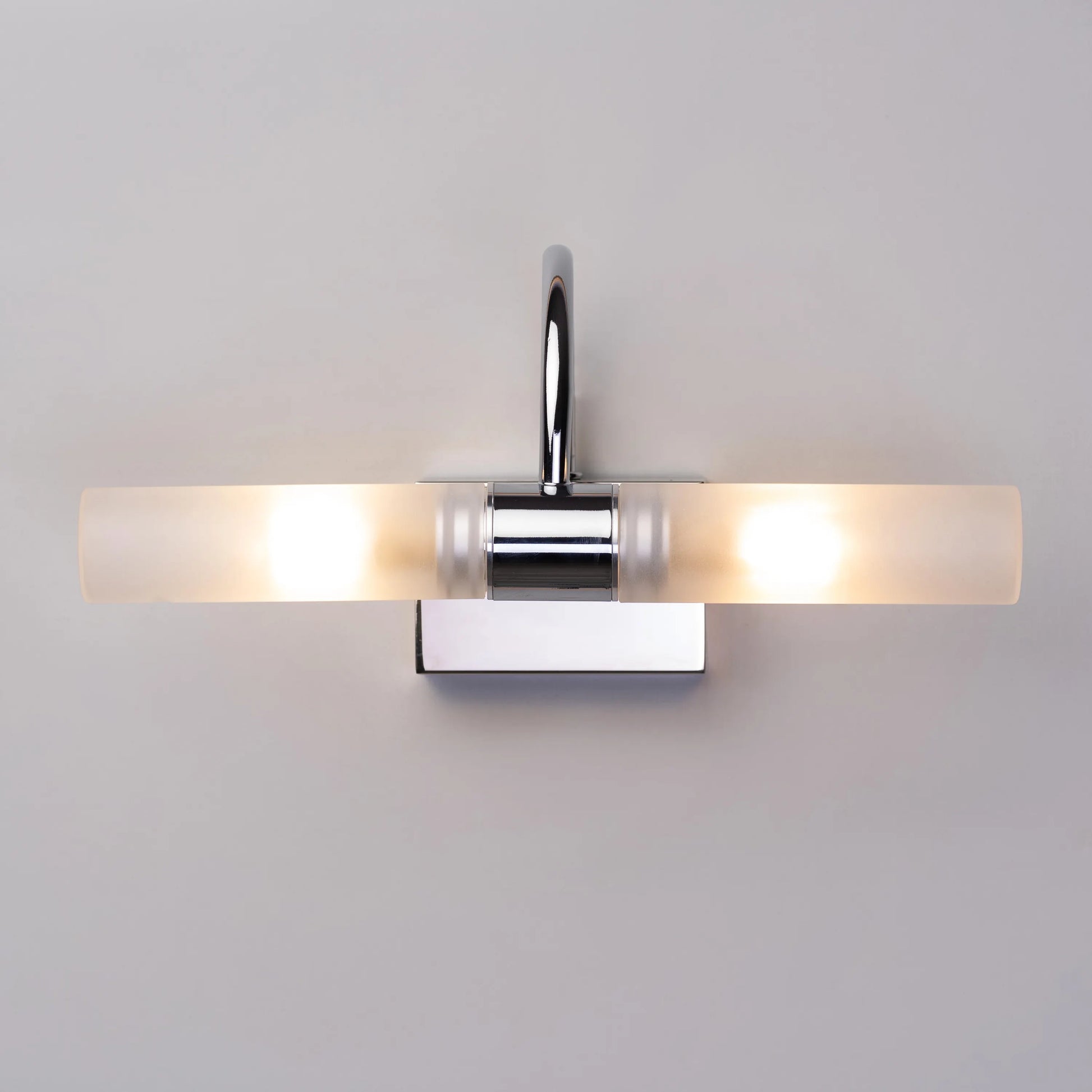 Please & Thanks Vanity Light – a modern stainless steel vanity light with LED illumination, sleek design, and versatile mounting options for stylish bathrooms and dressing areas.