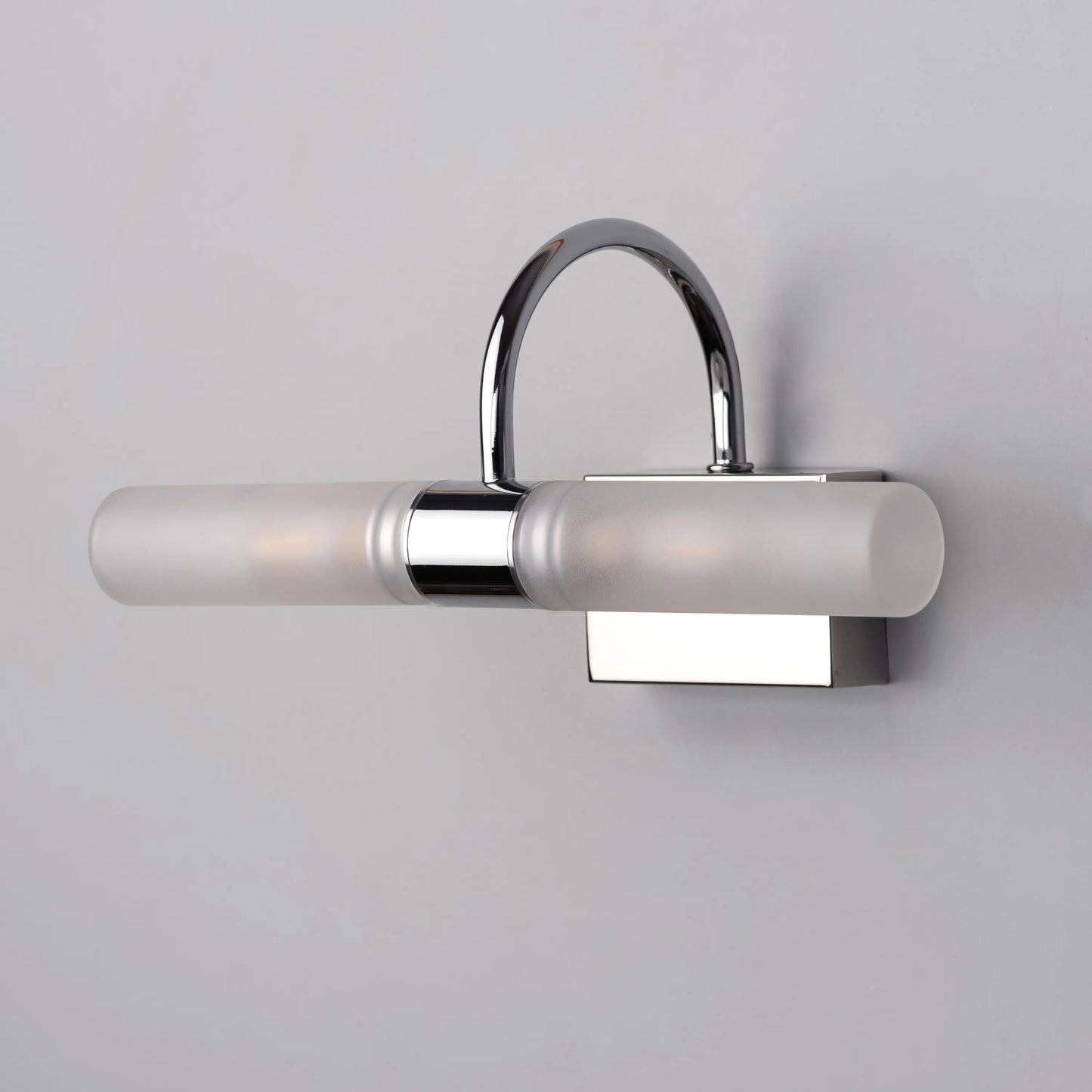 Please & Thanks Vanity Light – a modern stainless steel vanity light with LED illumination, sleek design, and versatile mounting options for stylish bathrooms and dressing areas.