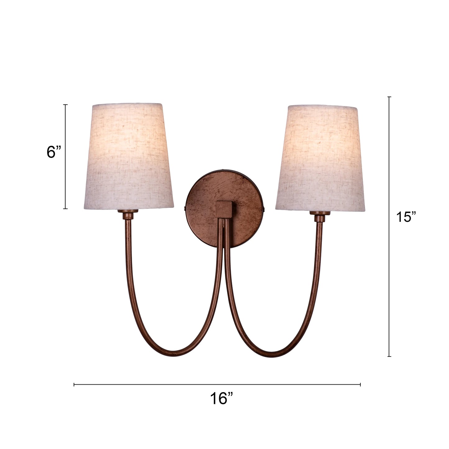 Coffee High Wall Light