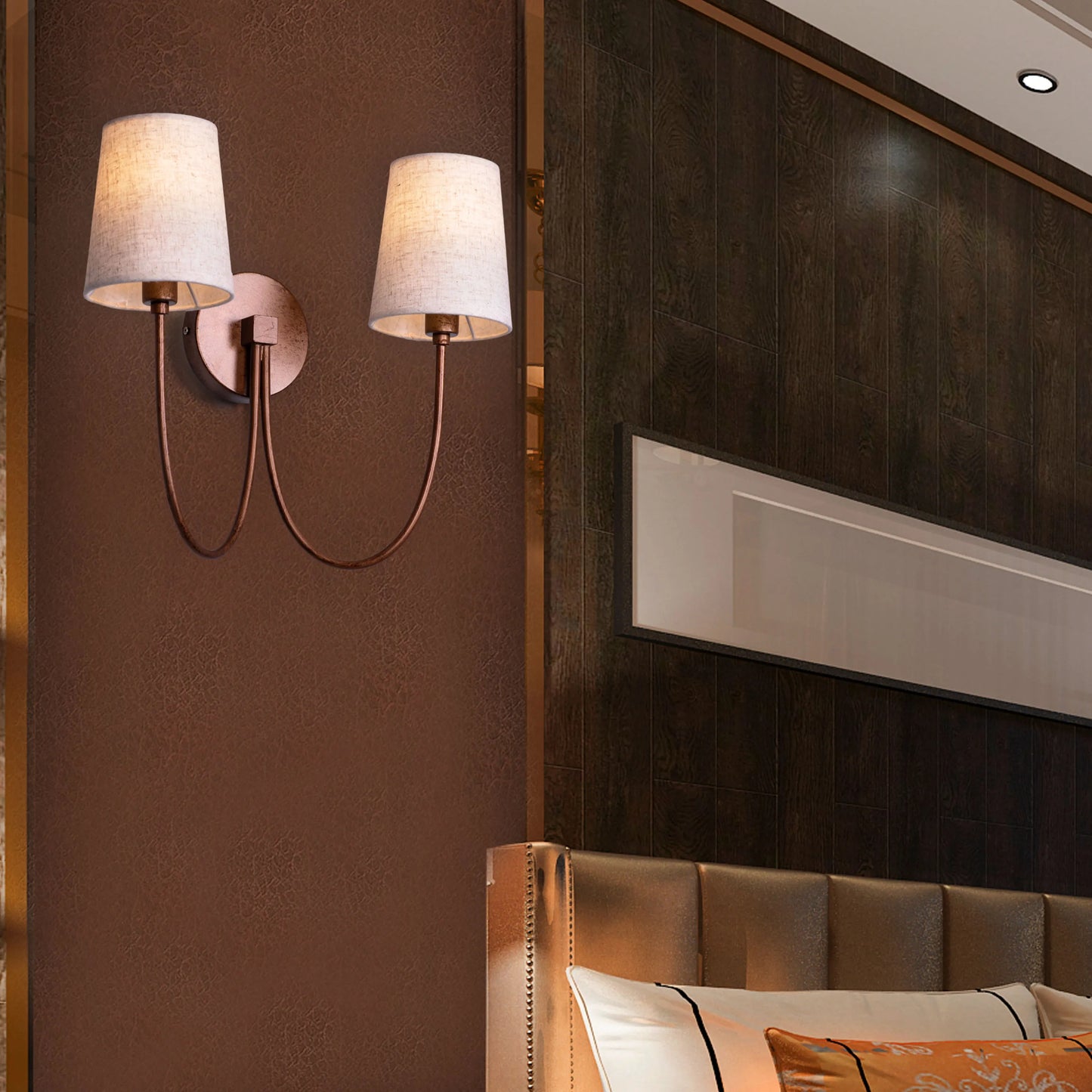 Coffee High Wall Light - Energetic contemporary wall sconce featuring dynamic coffee-inspired design and uplifting illumination, creating vibrant lighting for modern spaces