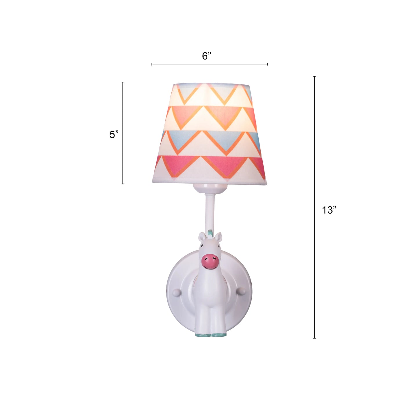 Pony Ponder Kid's Room Wall Light
