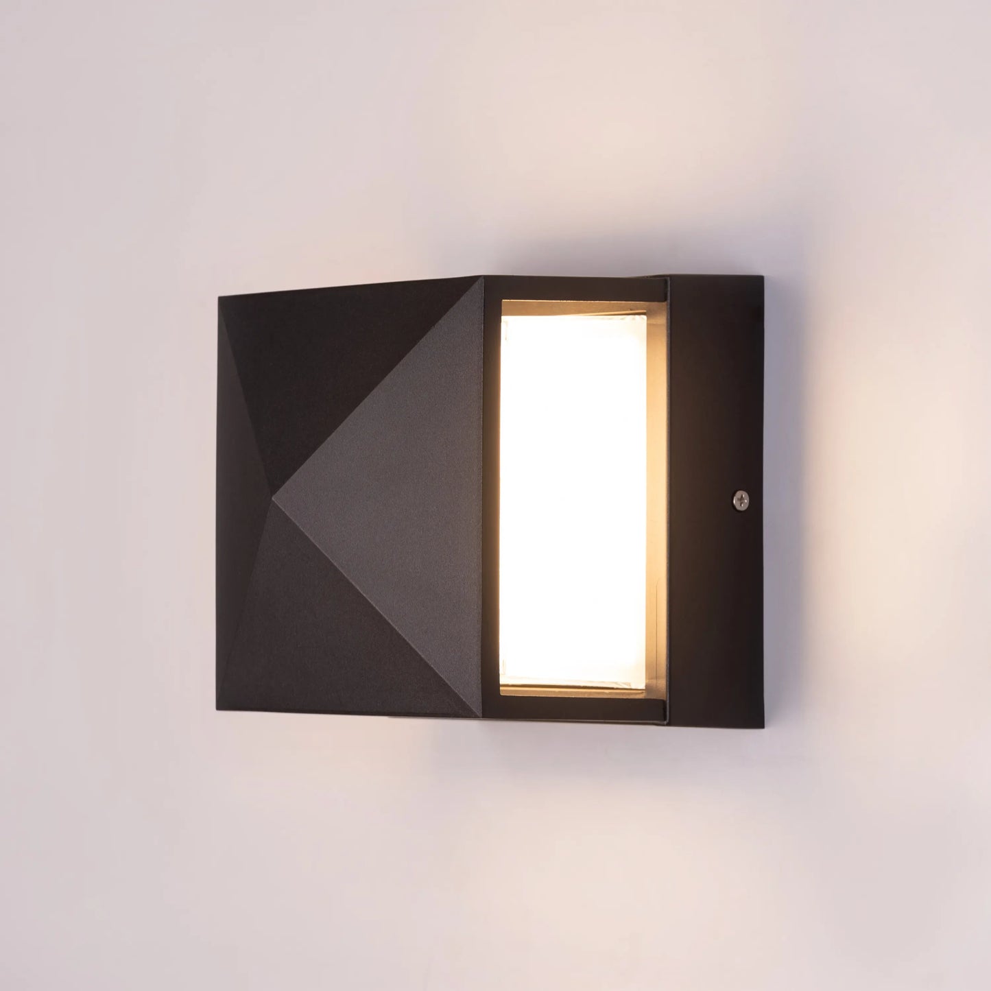 North Star Indoor/Outdoor Wall Light (IP65 Rated) – modern, weatherproof LED wall light with a celestial-inspired design for stylish illumination indoors or outdoors.