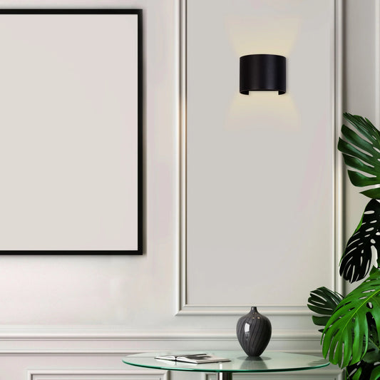 Naples Outdoor/Indoor Wall Light (IP65 Rated) – a sleek and durable lighting fixture designed for modern interiors and exteriors, featuring energy-efficient LED technology and weather-resistant construction.