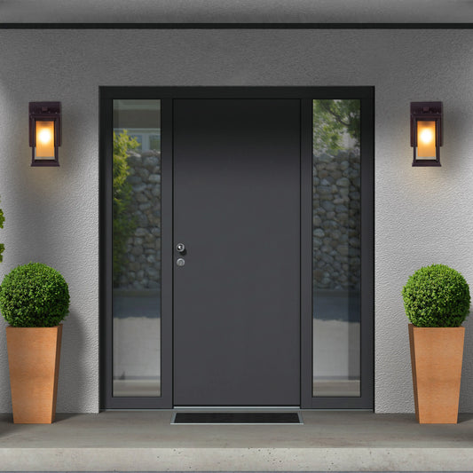 Choose Wisely Indoor/Outdoor Wall Light – a modern and durable wall light with weather-resistant construction and warm LED illumination, perfect for enhancing indoor and outdoor spaces with style and practicality
