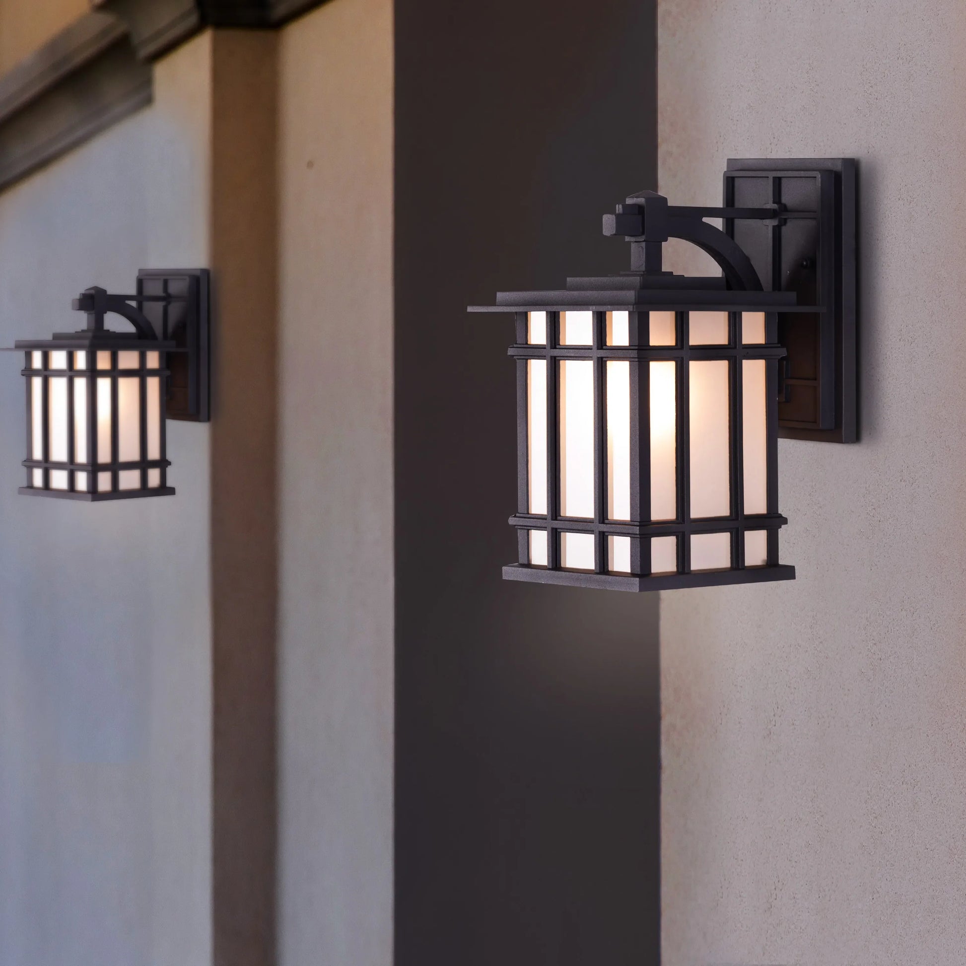 Pulsar Outdoor/Indoor Wall Light – a sleek, weather-resistant wall light with energy-efficient LED illumination and versatile mounting options for modern spaces.