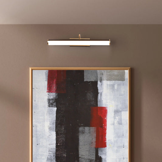 For The Lucky Picture Light – a refined, adjustable light fixture with energy-efficient LED illumination, perfect for showcasing artwork and decor.