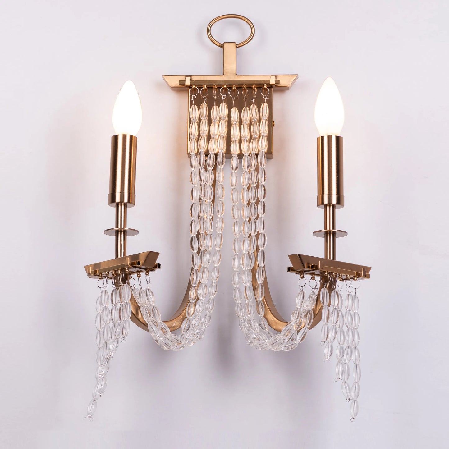 Cupids Kiss Crystal Wall Light